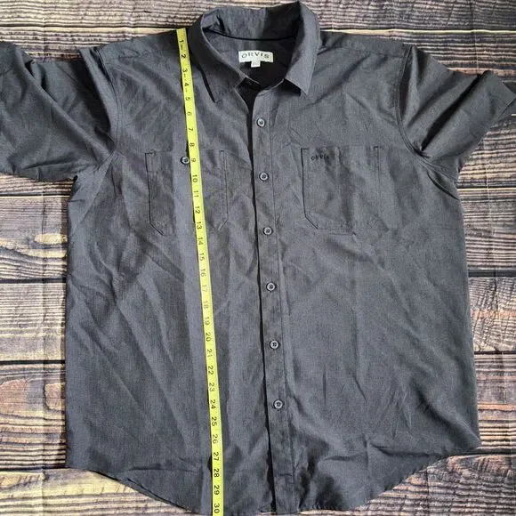 Orvis Classic Collection Button Shirt Mens XL Hiking Fishing Outdoor Short Slv - Picture 4 of 5